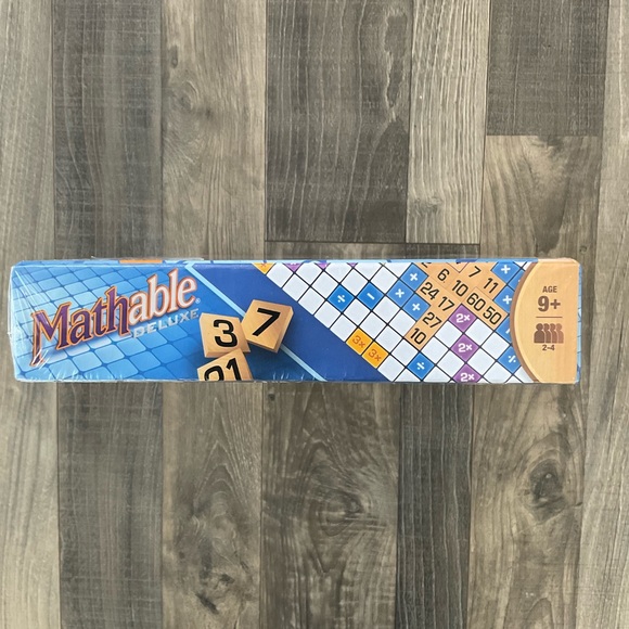 NEW Mathable Deluxe Wood Edition Cross Number Educational Math Game Wooky Sealed - Picture 6 of 6